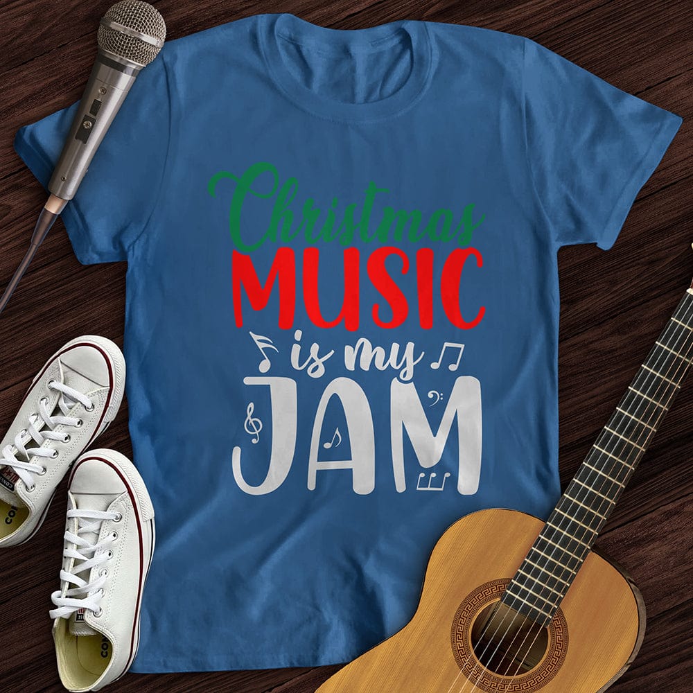 Printify T-Shirt Royal / S Christmas Music Jam T-Shirt