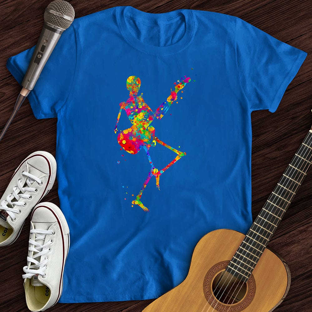 Printify T-Shirt Royal / S Colorful Souls Guitar T-Shirt