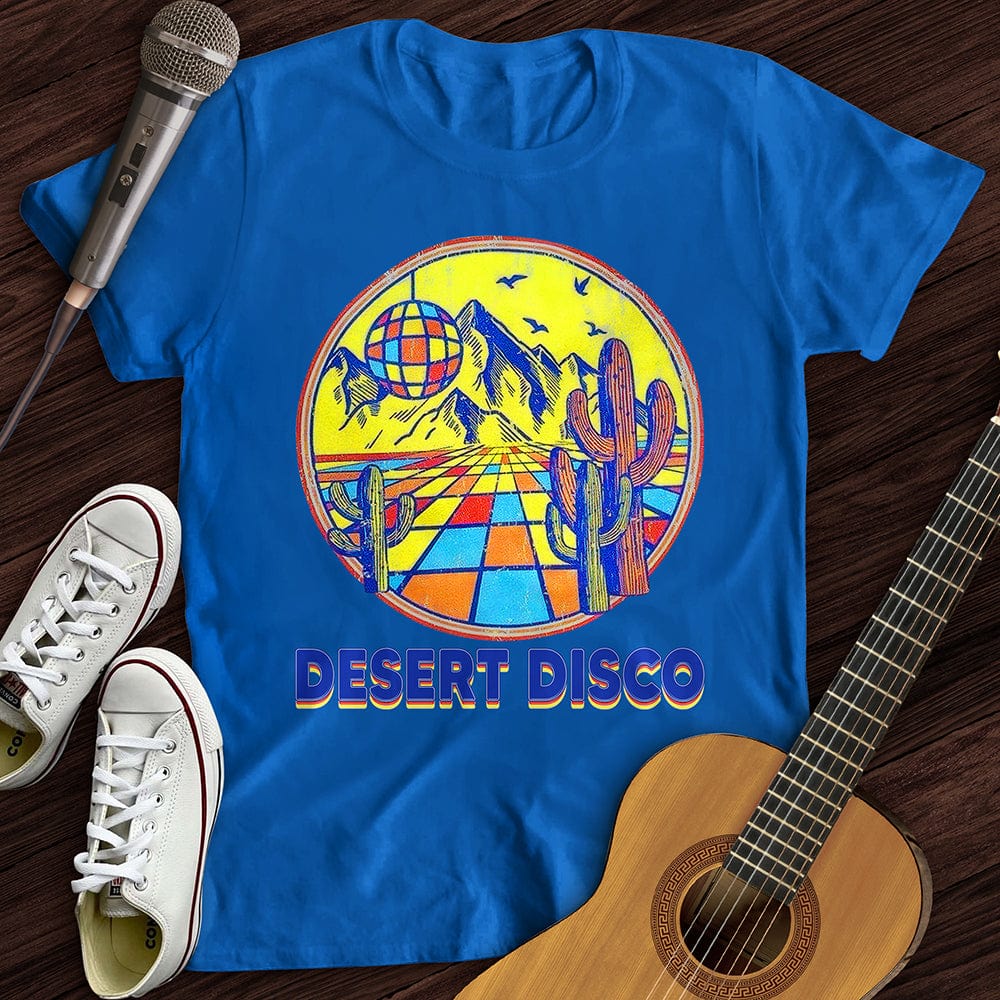 Printify T-Shirt Royal / S Desert Disco T-Shirt