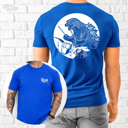 Printify T-Shirt Royal / S Dino Drumstick T-Shirt