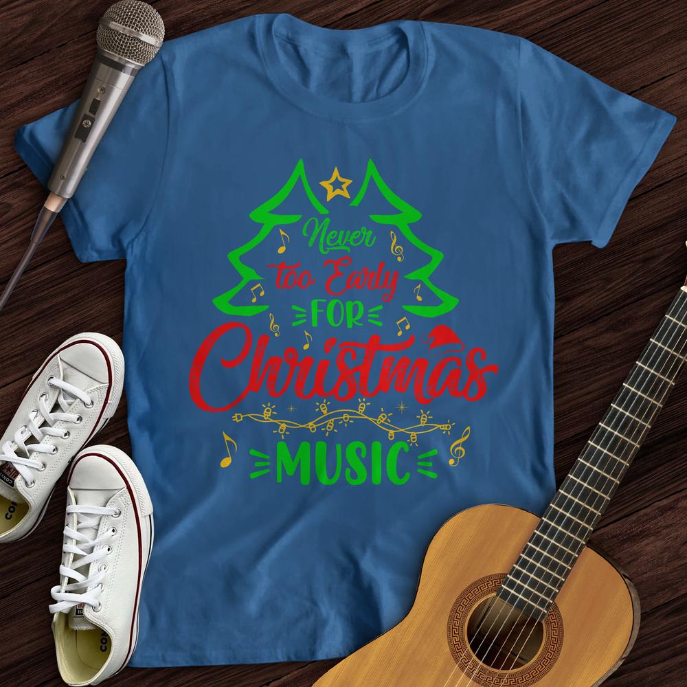Printify T-Shirt Royal / S Early Christmas T-Shirt
