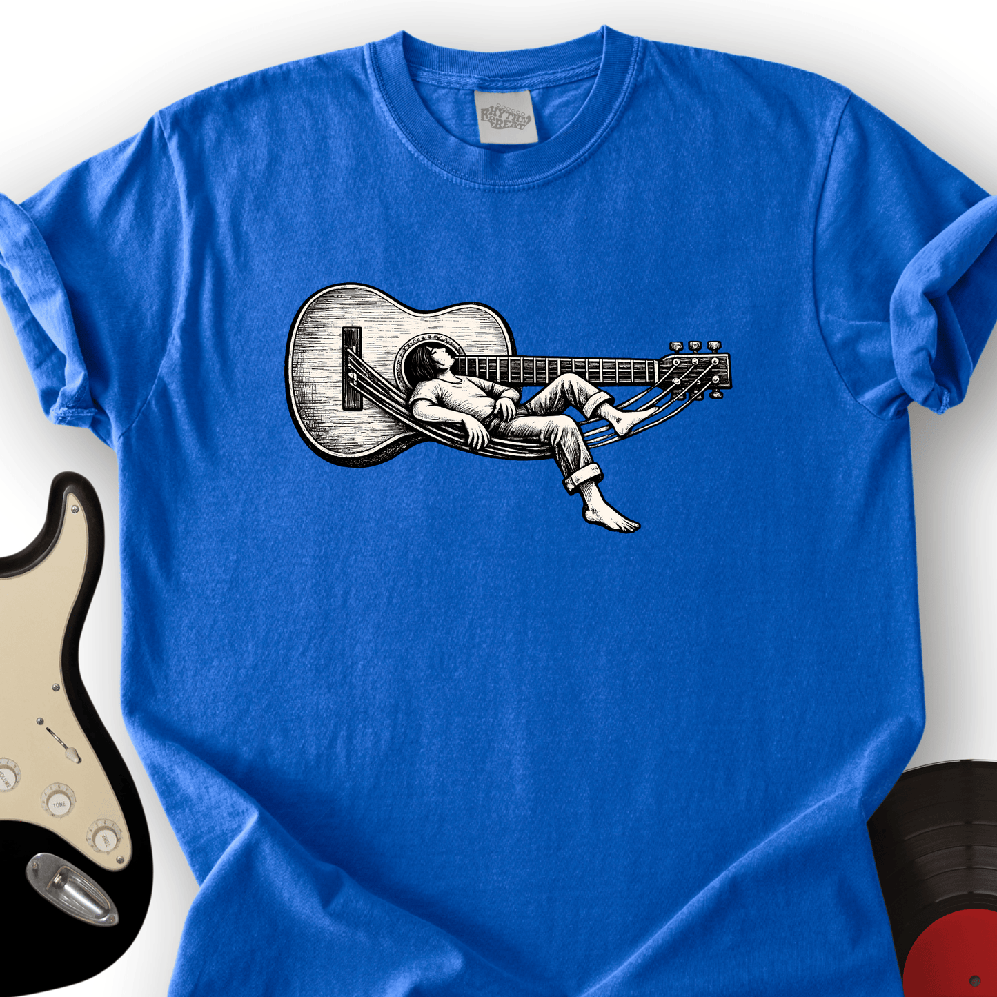 Printify T-Shirt Royal / S Guitar Lounge T-Shirt