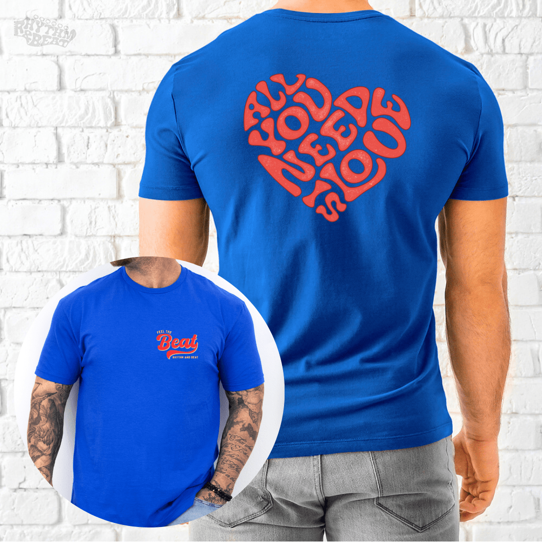 Printify T-Shirt Royal / S Heart Of Love T-Shirt