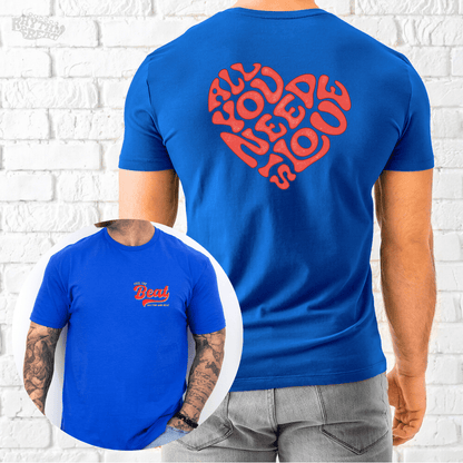 Printify T-Shirt Royal / S Heart Of Love T-Shirt