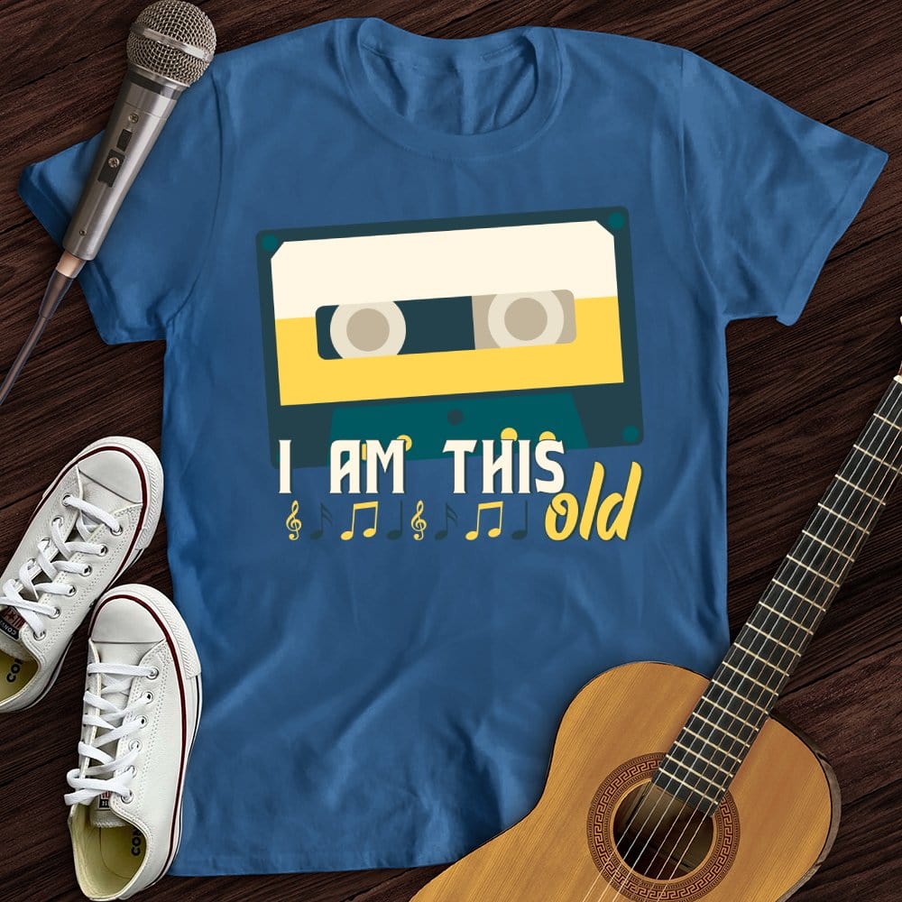 Printify T-Shirt Royal / S I Am This Old T-Shirt