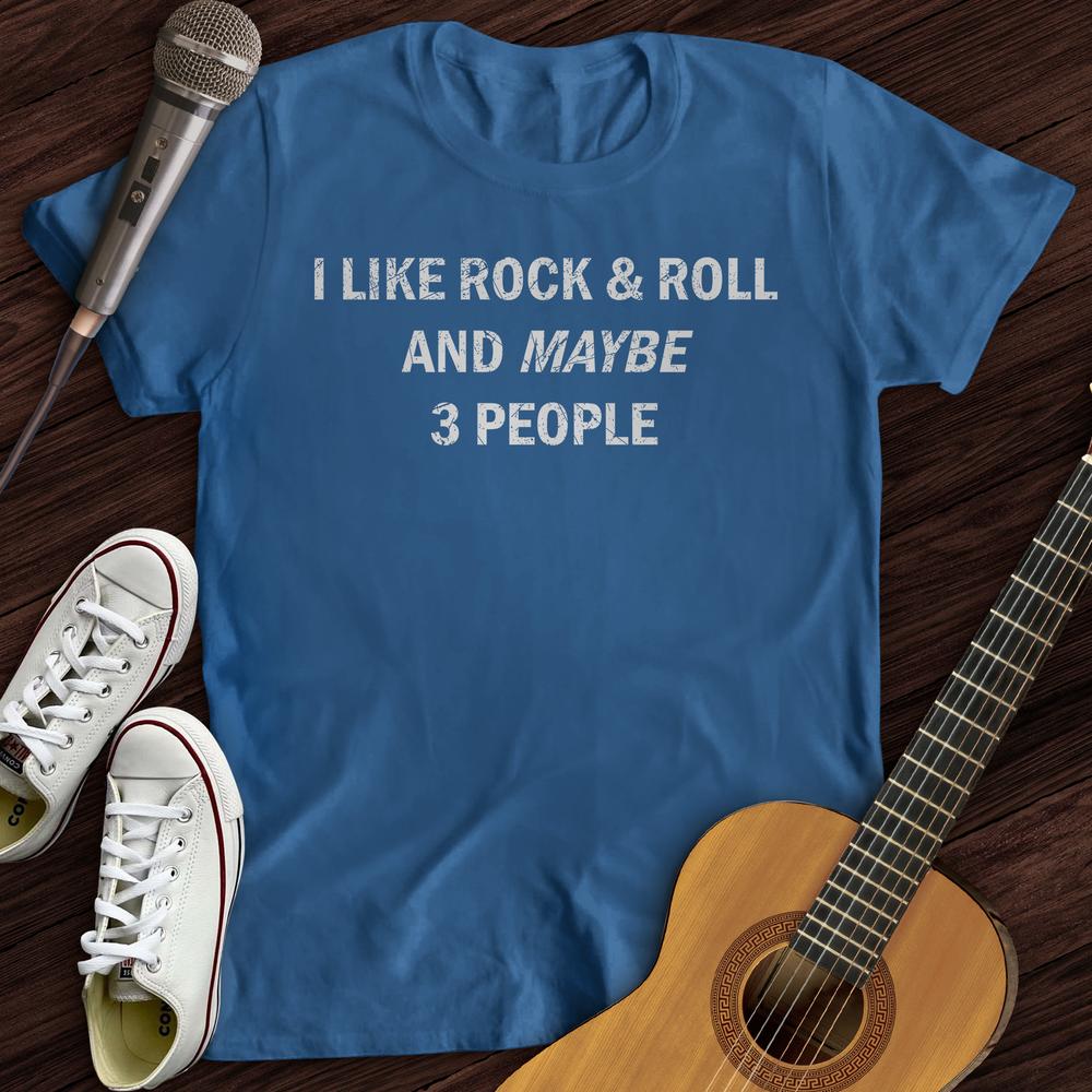 Printify T-Shirt Royal / S I Like Rock and Roll T-Shirt