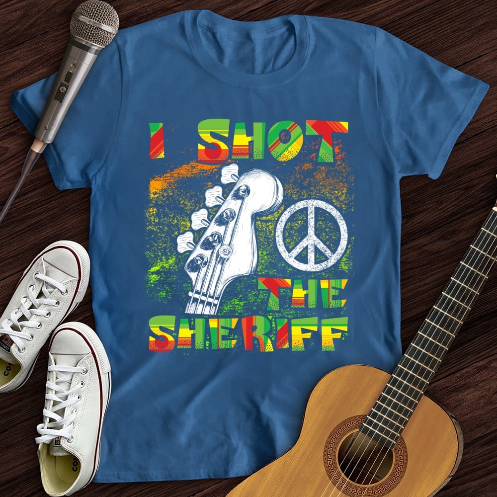 Printify T-Shirt Royal / S I Shot The Sheriff T-Shirt