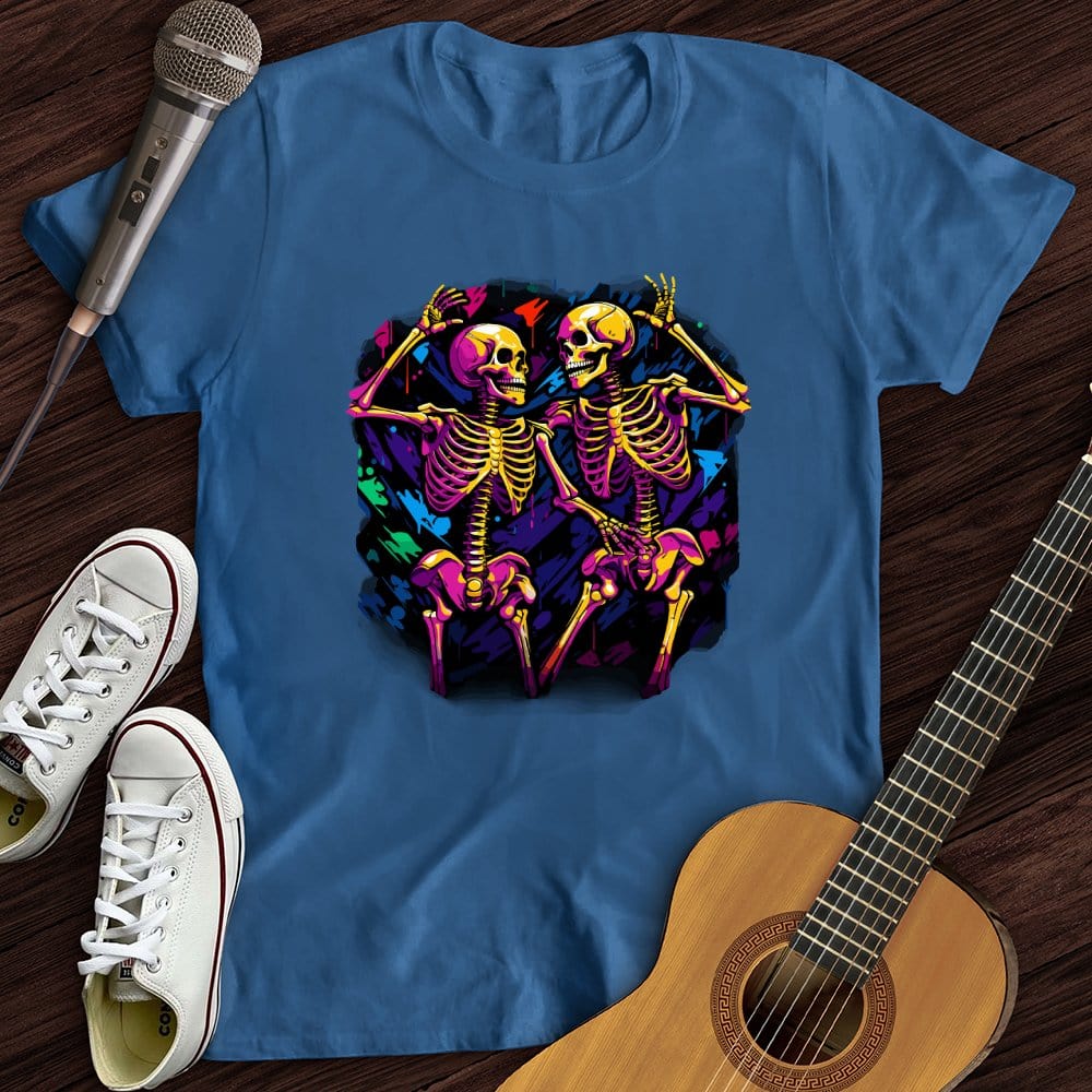 Printify T-Shirt Royal / S Love Never Dies T-Shirt