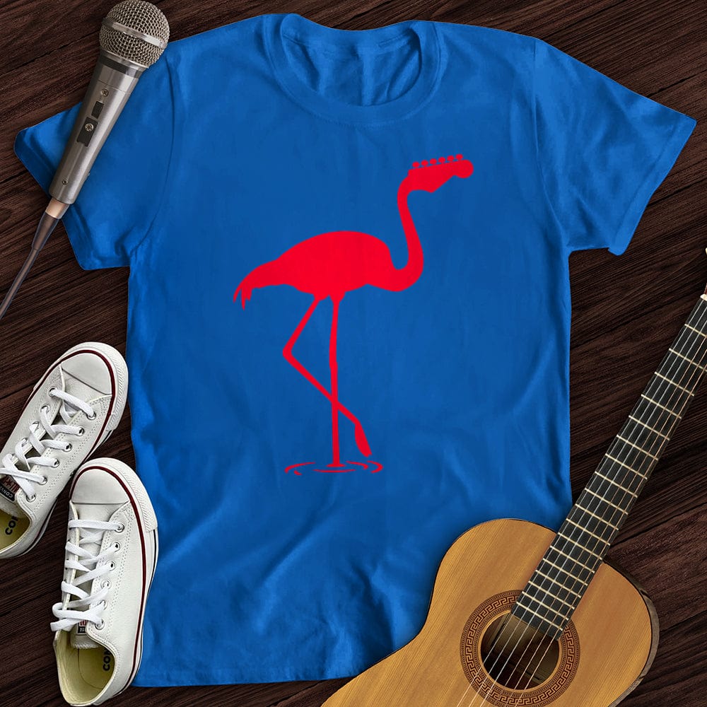 Printify T-Shirt Royal / S Music Flamingo T-Shirt