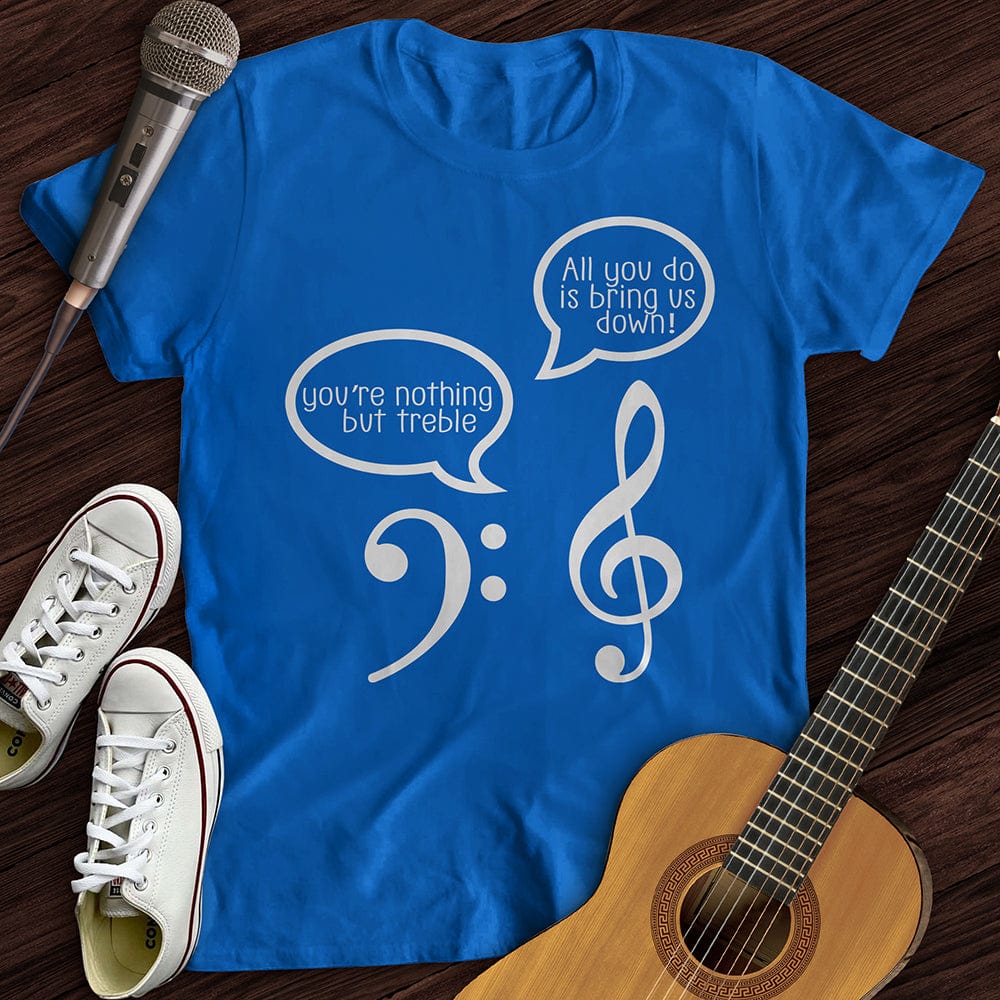 Printify T-Shirt Royal / S Music Joke T-Shirt