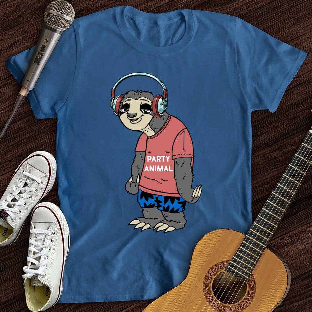 Printify T-Shirt Royal / S Party Animal T-Shirt
