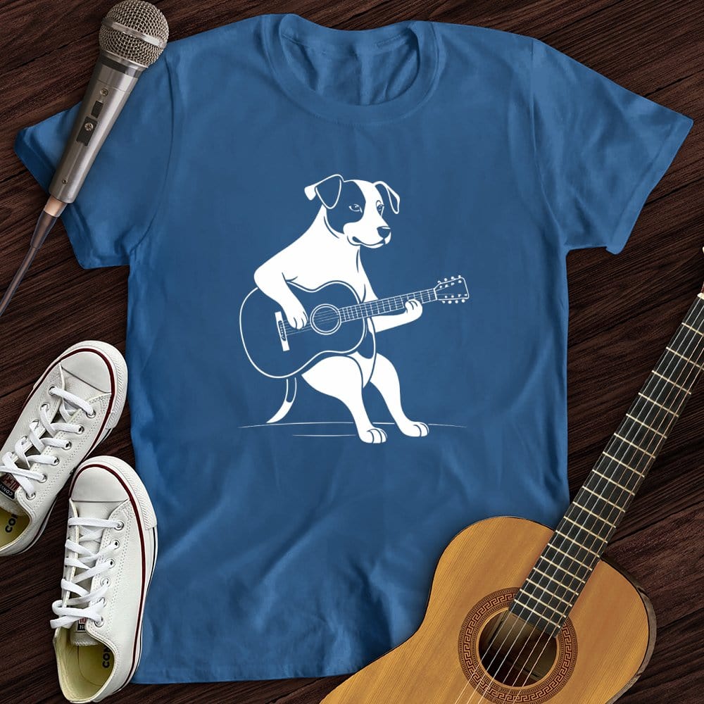 Printify T-Shirt Royal / S Playing Pup T-Shirt