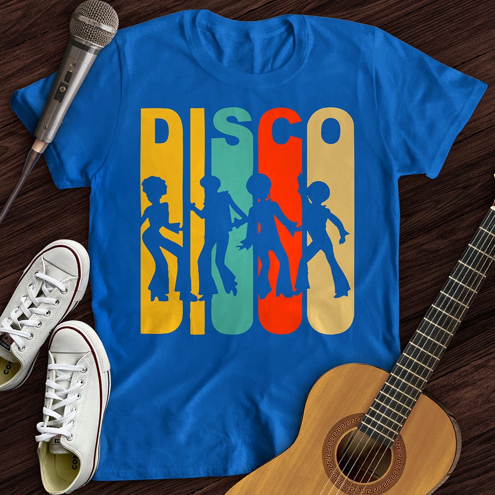 Printify T-Shirt Royal / S Retro Disco T-Shirt
