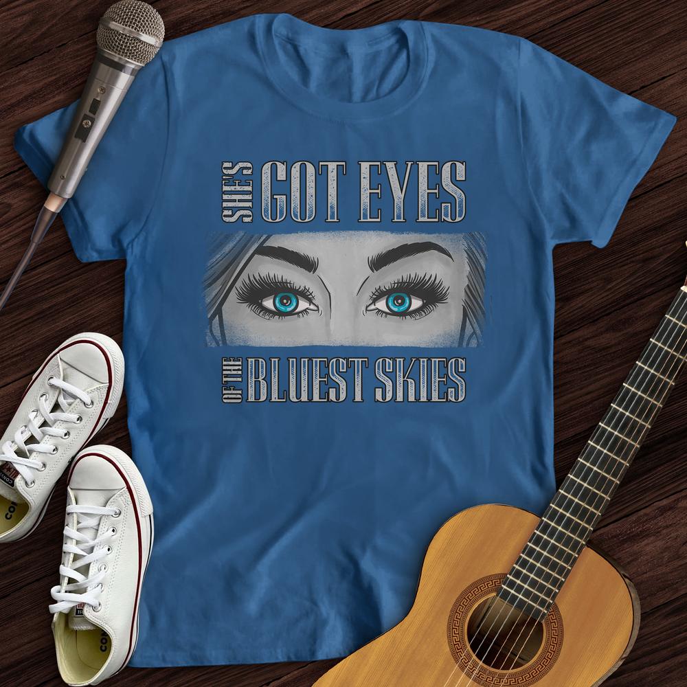 Printify T-Shirt Royal / S She's Got Eyes T-Shirt