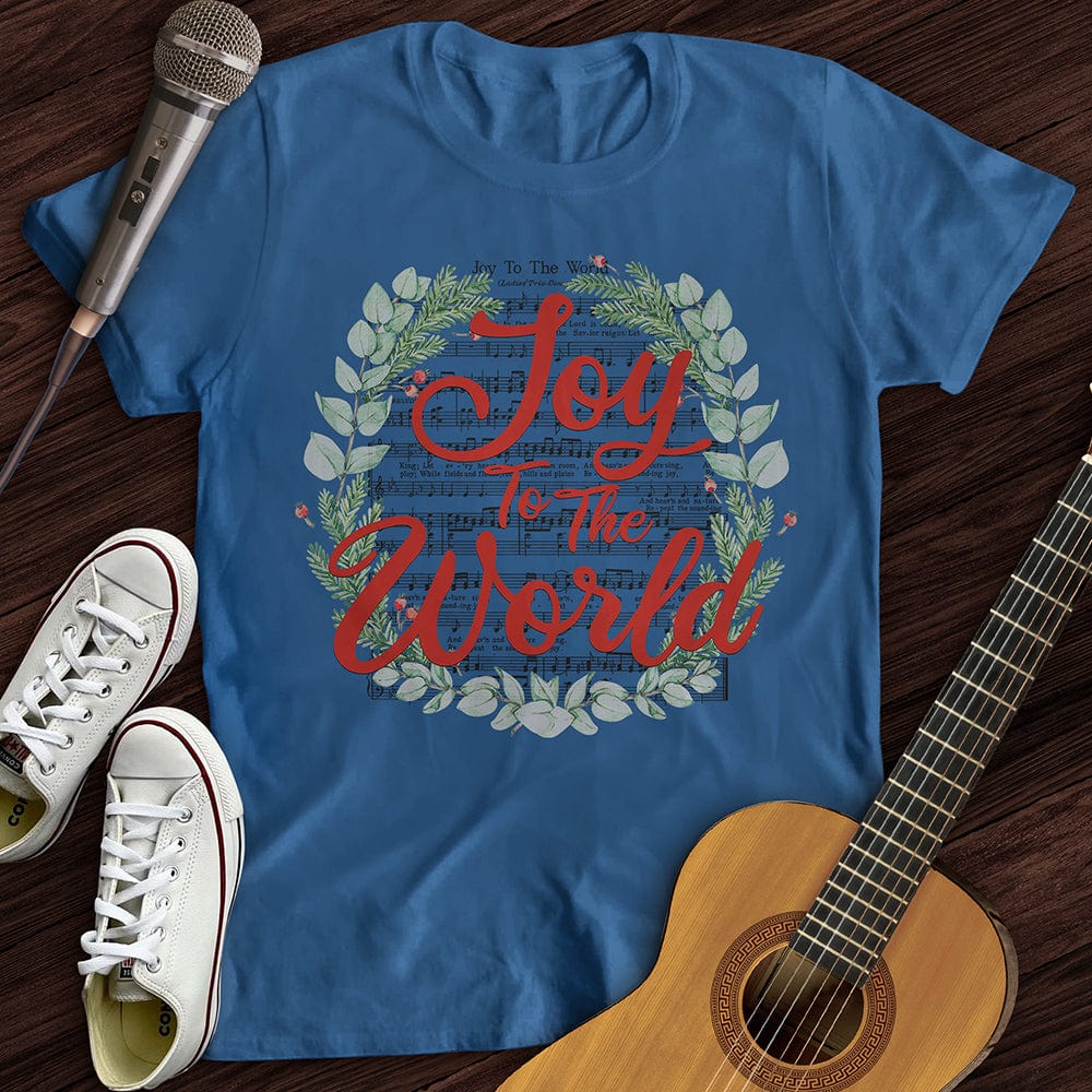 Printify T-Shirt Royal / S Sheet Music Joy T-Shirt