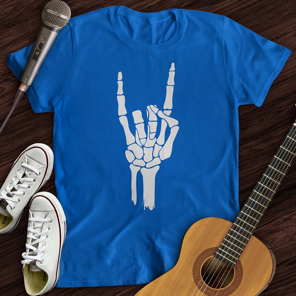 Printify T-Shirt Royal / S Skeleton Hand T-Shirt