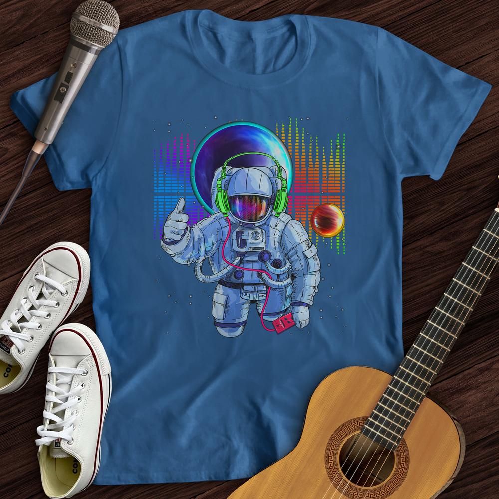 Printify T-Shirt Royal / S Space Bass T-Shirt
