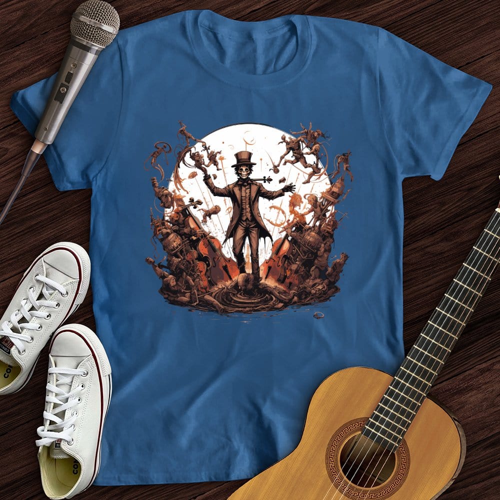 Printify T-Shirt Royal / S Steampunk Conductor T-Shirt