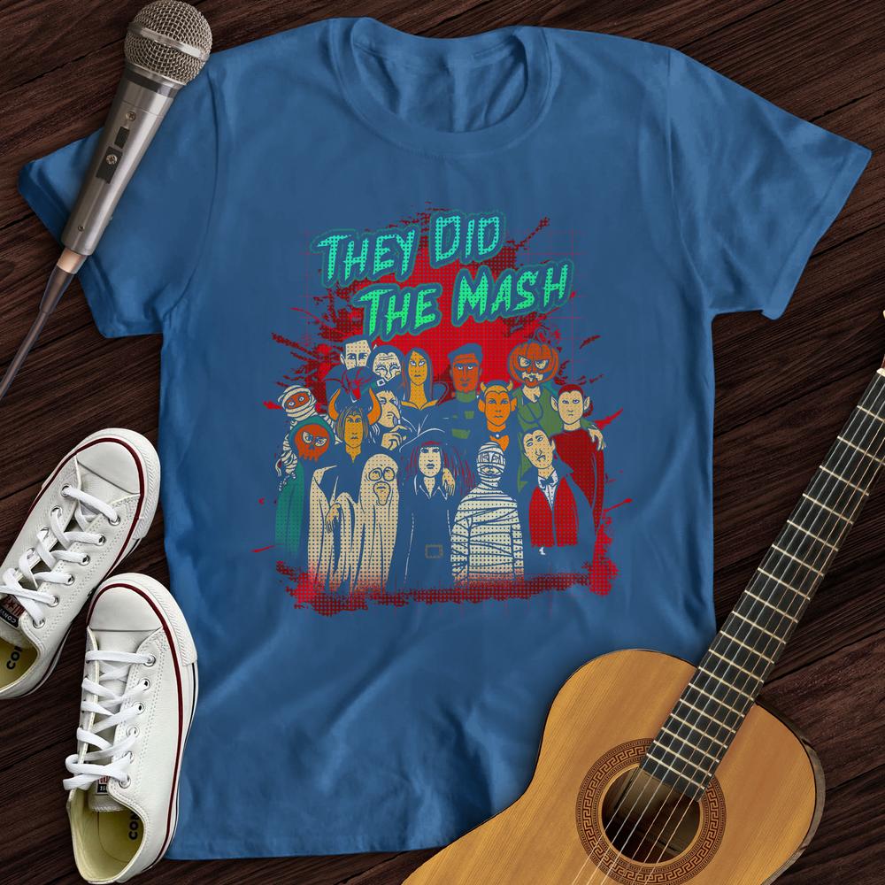 Printify T-Shirt Royal / S They Did The Mash T-Shirt