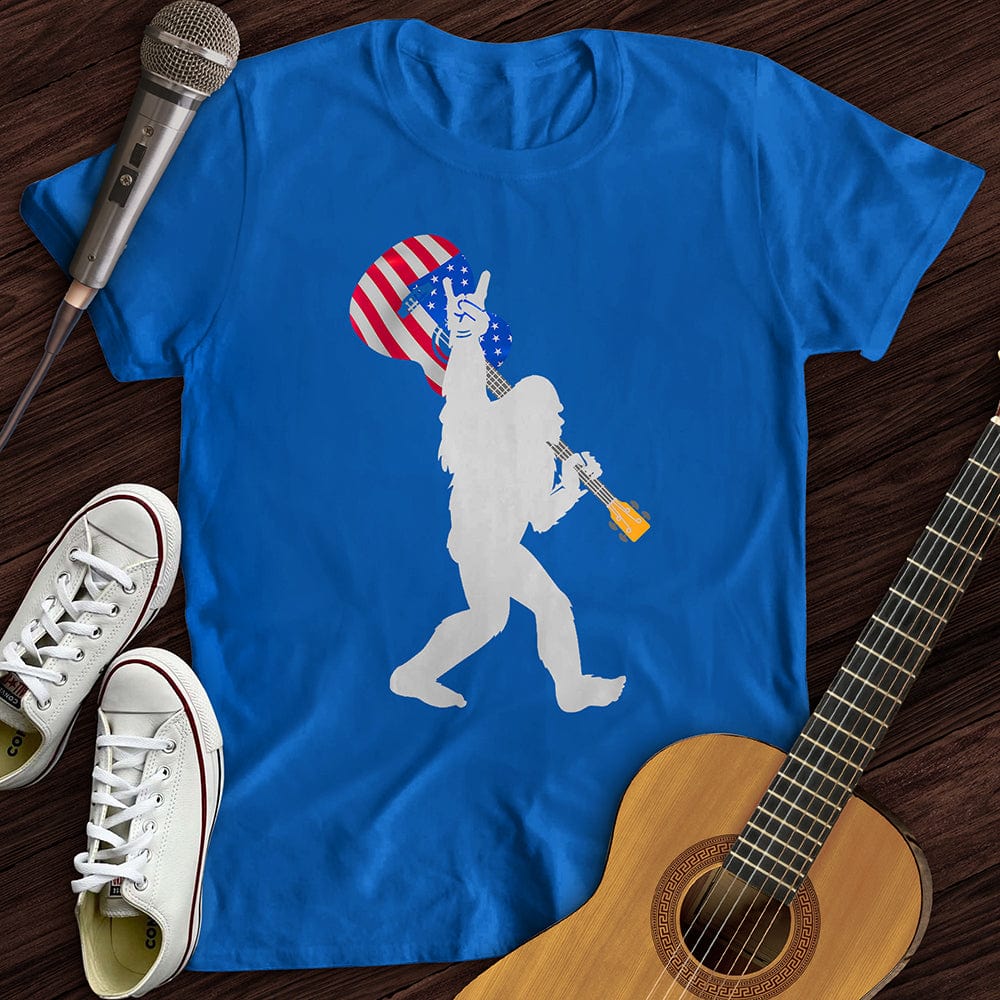 Printify T-Shirt Royal / S USA BigFoot T-Shirt