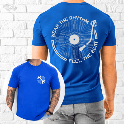 Printify T-Shirt Royal / S Wear The Rhythm Feel The Beat T-Shirt