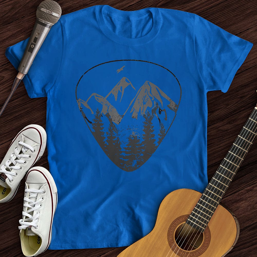 Printify T-Shirt Royal / S Wilderness Guitar Pick T-Shirt