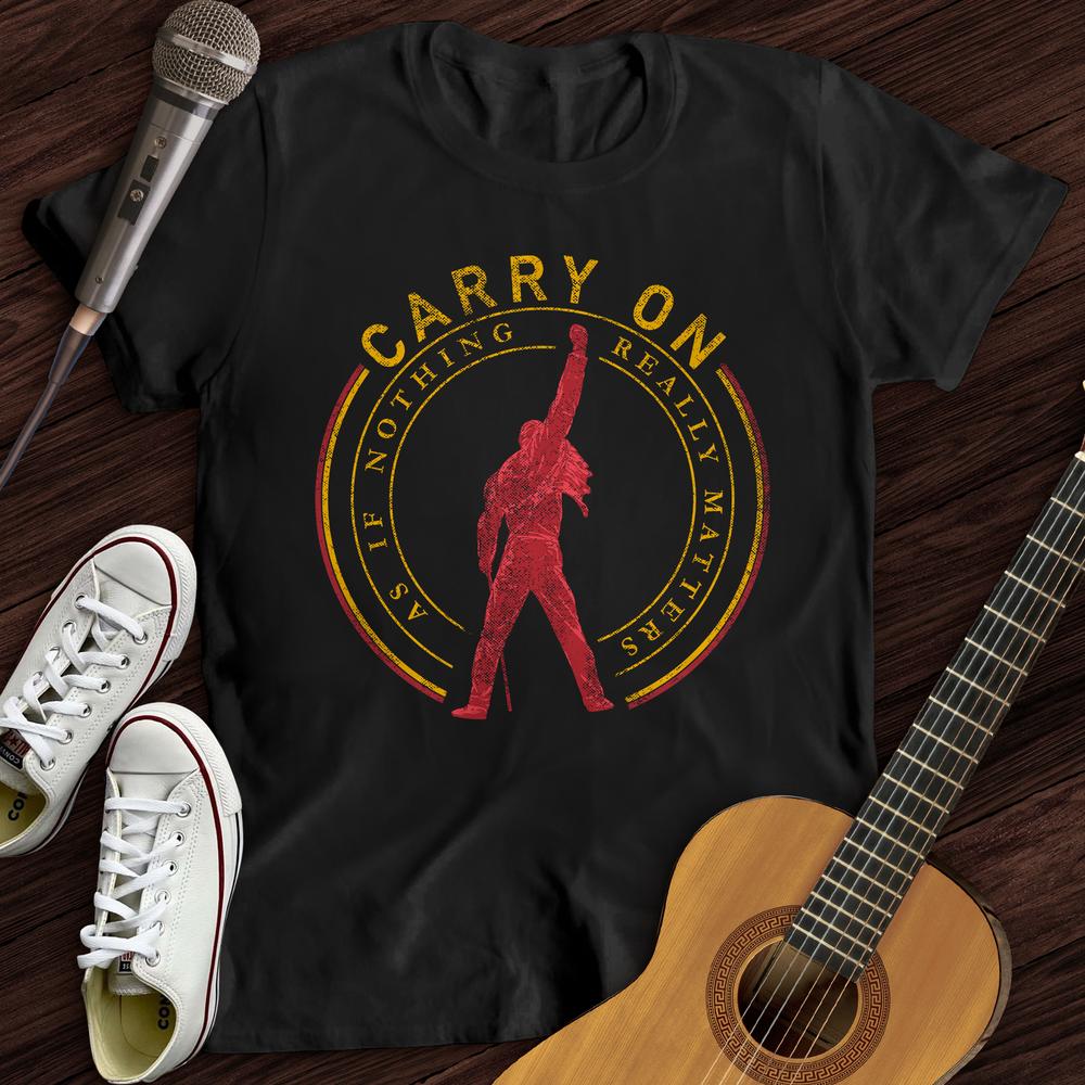 Printify T-Shirt S / Black Carry On T-Shirt