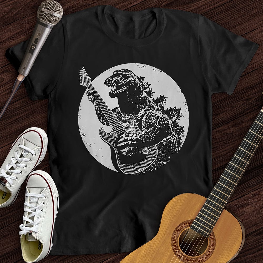 Printify T-Shirt S / Black Electric Dino T-Shirt