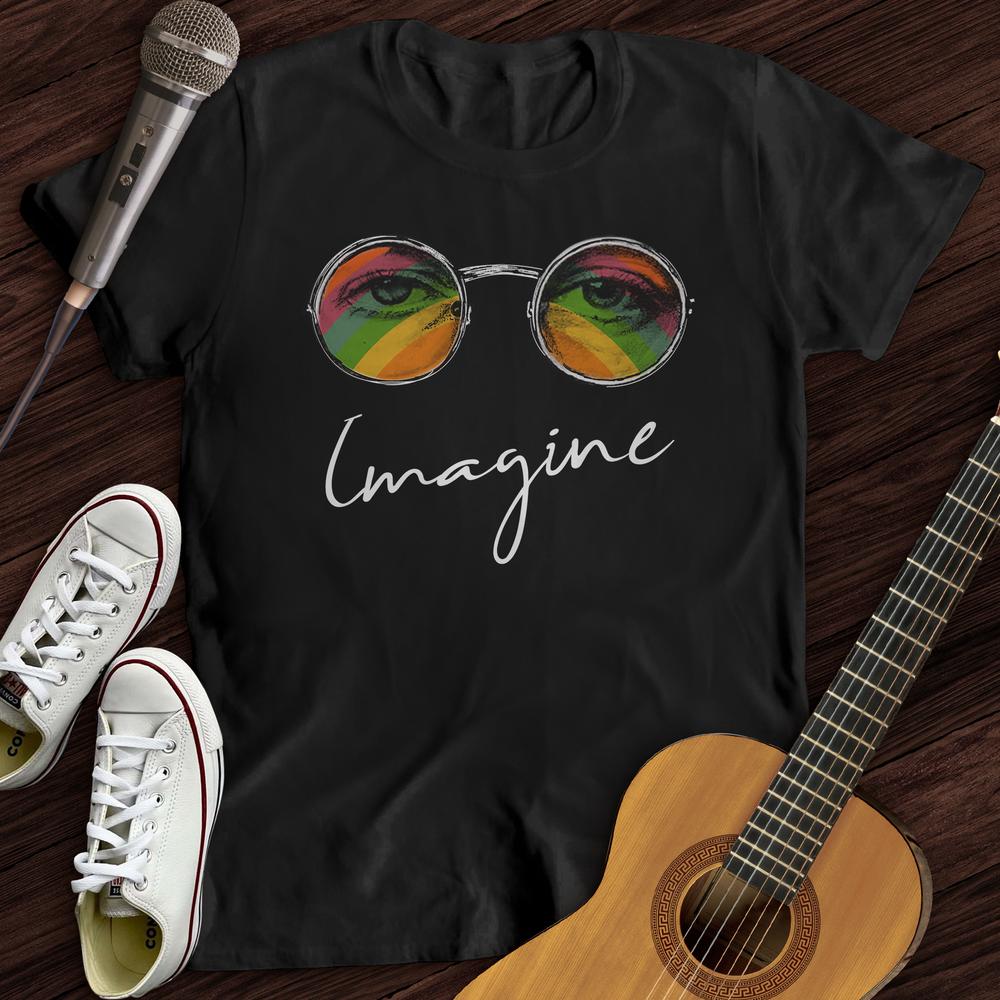 Printify T-Shirt S / Black Imagine T-Shirt