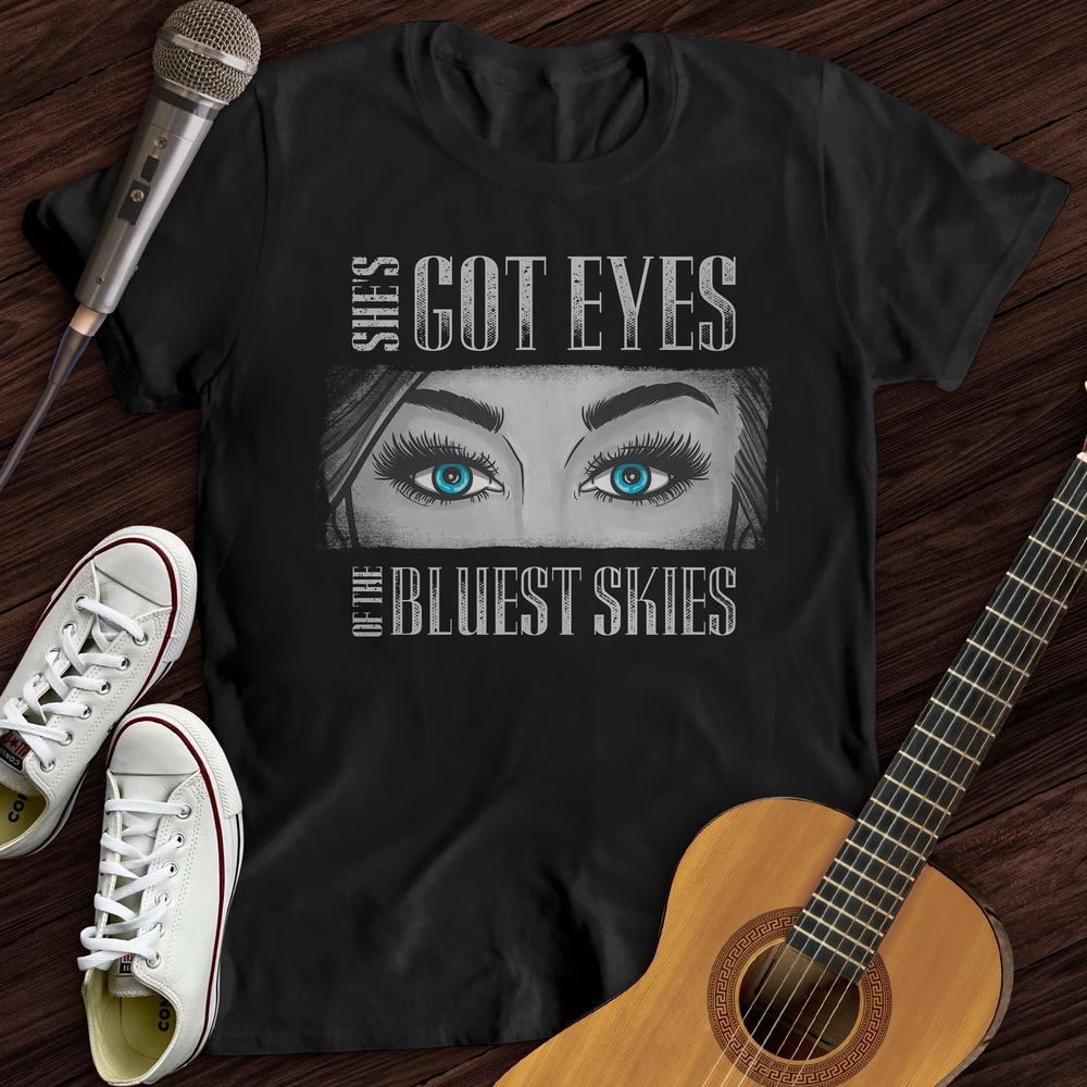 Printify T-Shirt S / Black She's Got Eyes T-Shirt