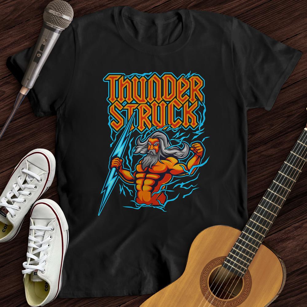 Printify T-Shirt S / Black Thunderstruck T-Shirt