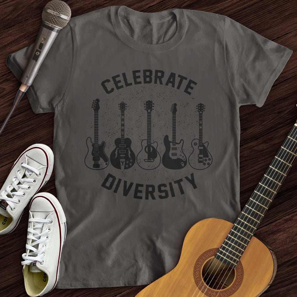 Printify T-Shirt S / Charcoal Celebrate Diversity T-Shirt