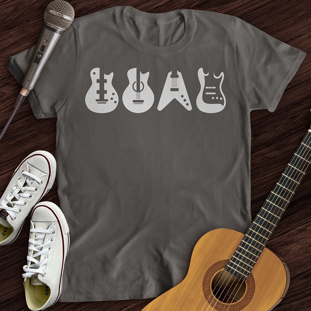 Printify T-Shirt S / Charcoal Iconic Guitar T-shirt