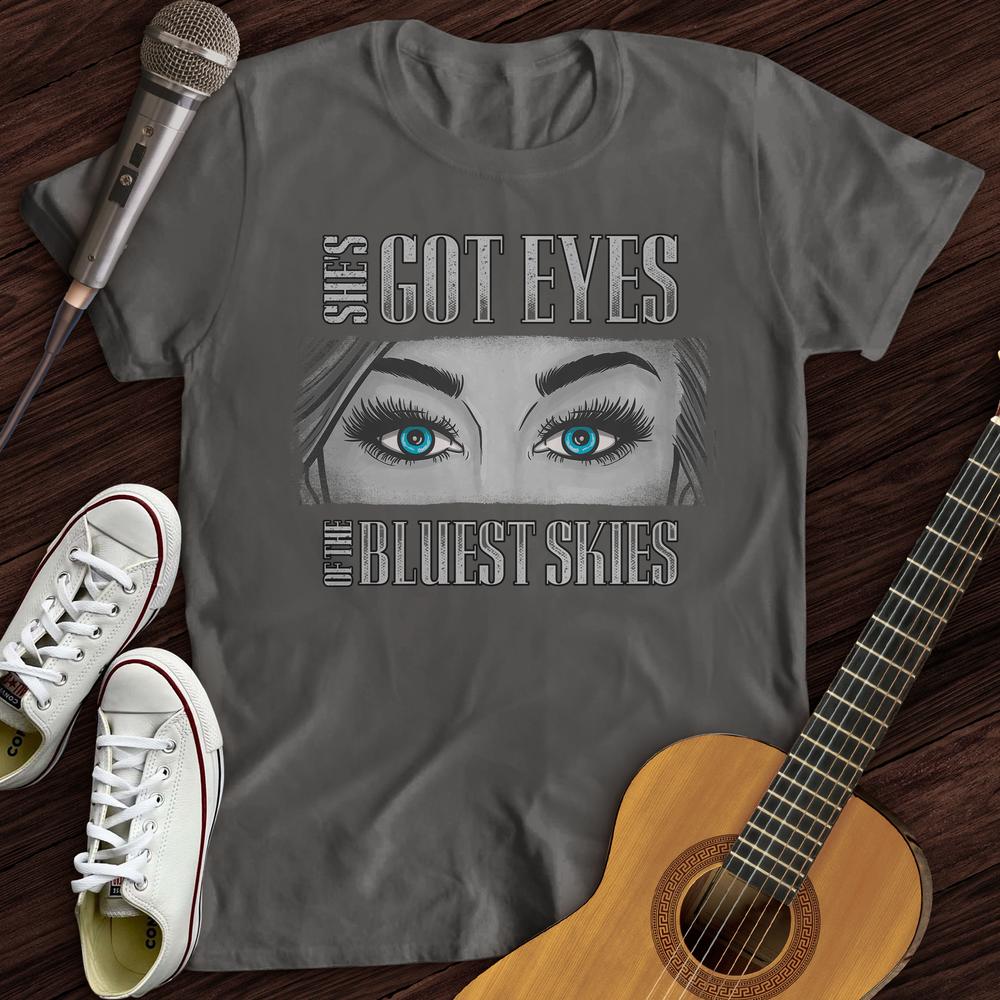 Printify T-Shirt S / Charcoal She's Got Eyes T-Shirt