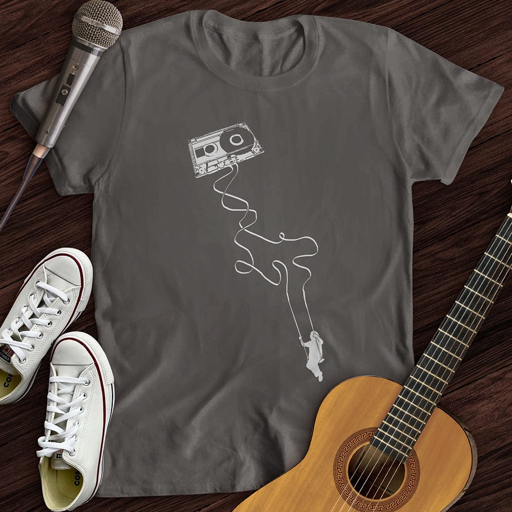 Printify T-Shirt S / Charcoal Swing To The Music T-Shirt