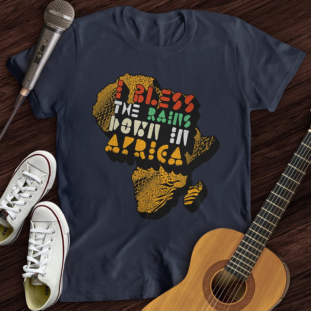 Printify T-Shirt S / Navy Africa T-Shirt