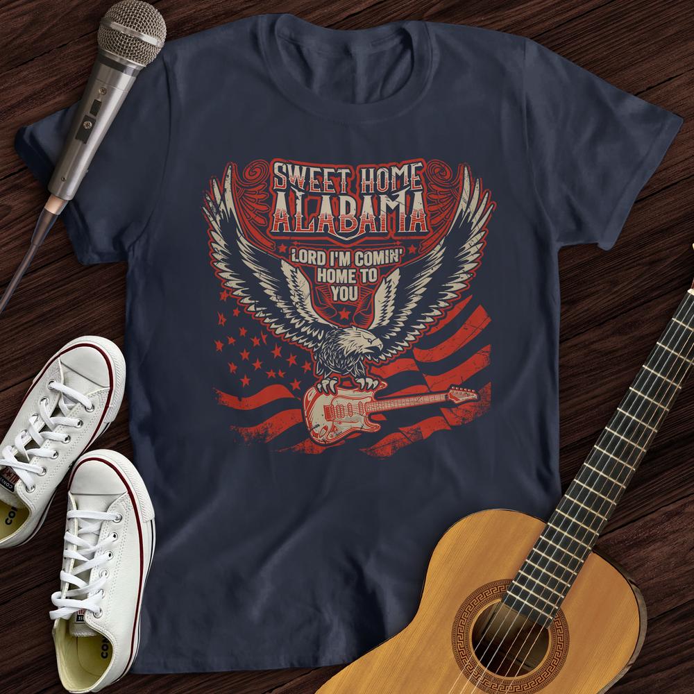 Printify T-Shirt S / Navy Alabama T-Shirt