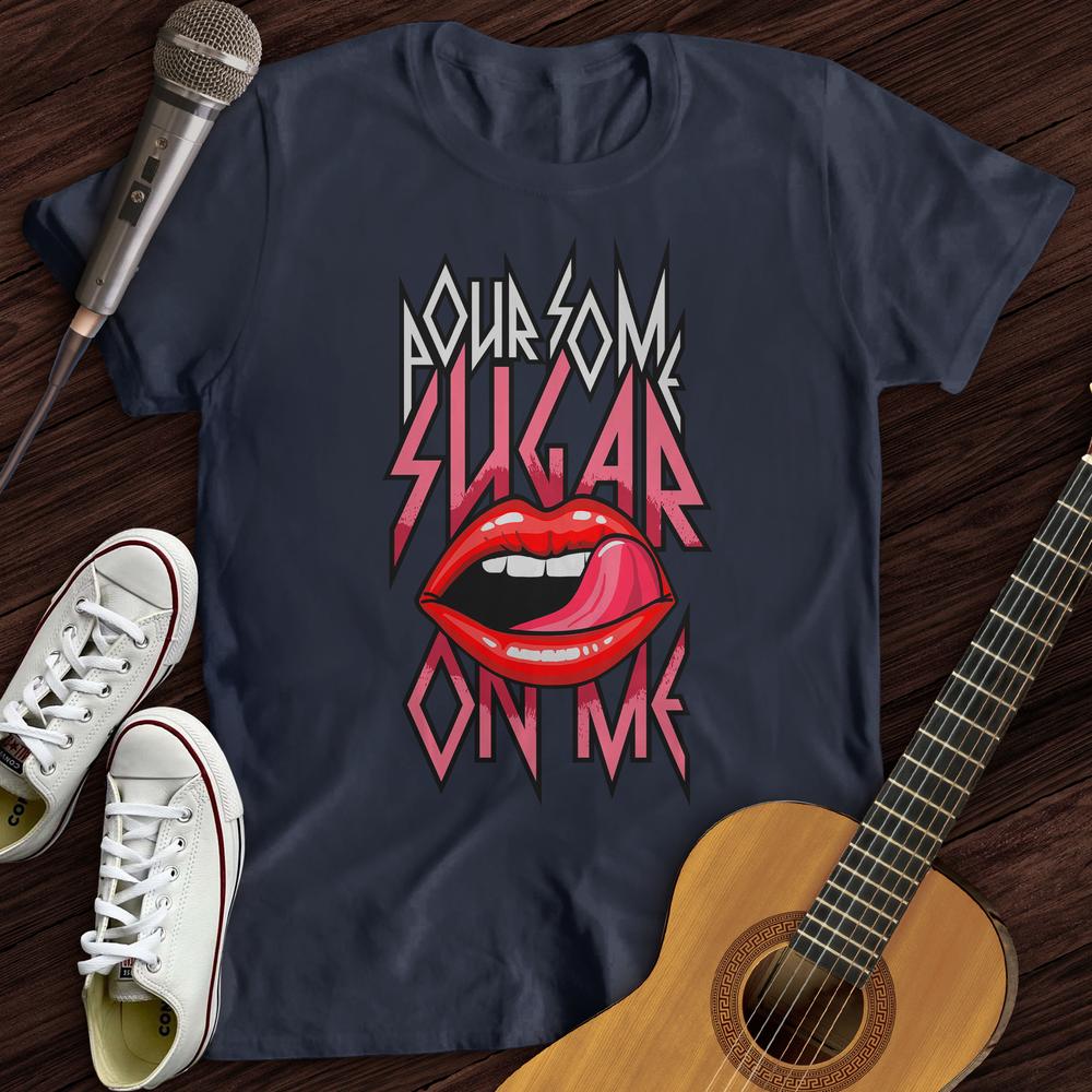 Printify T-Shirt S / Navy Sugar On Me T-Shirt