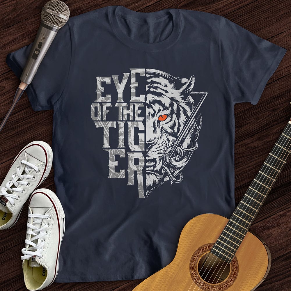 Printify T-Shirt S / Navy Tiger T-Shirt