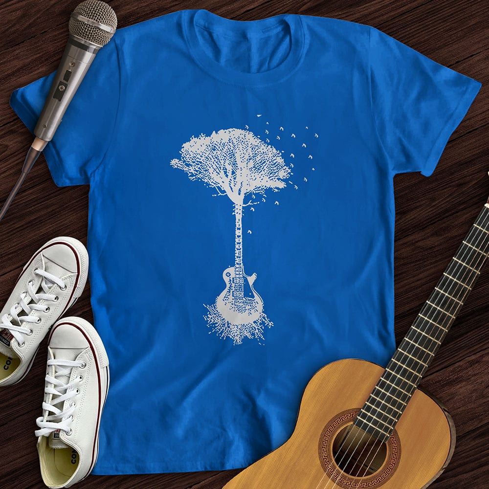 Printify T-Shirt S / Royal Guitar Roots T-Shirt