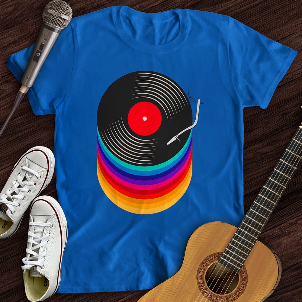 Printify T-Shirt S / Royal Turntable T-Shirt