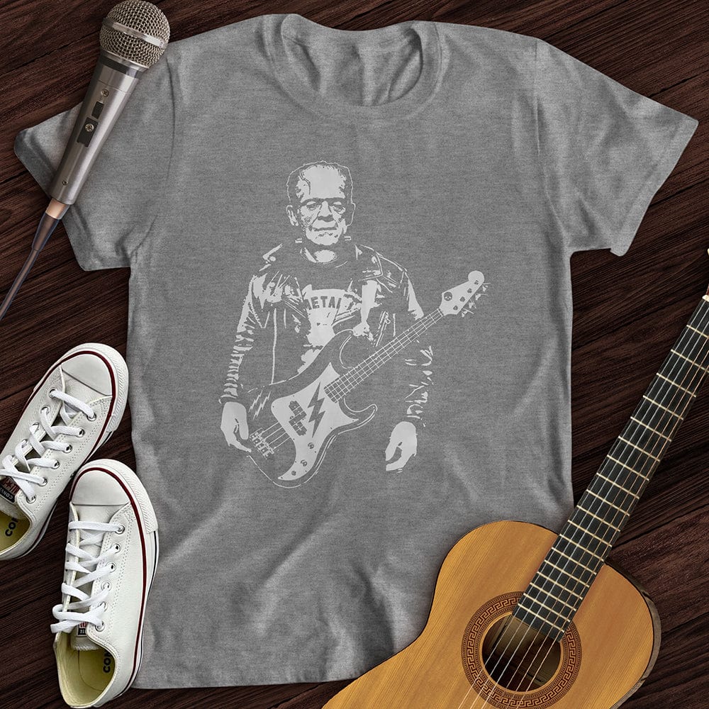 Printify T-Shirt S / Sport Grey Frankenstein Guitar T-Shirt