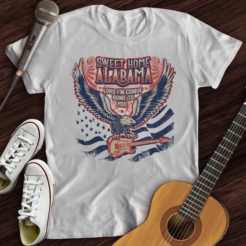 Printify T-Shirt S / White Alabama T-Shirt