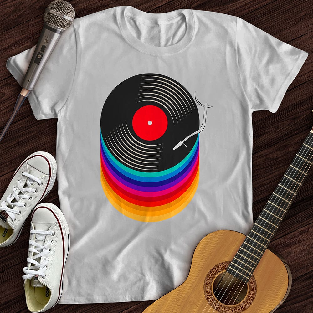 Printify T-Shirt S / White Turntable T-Shirt