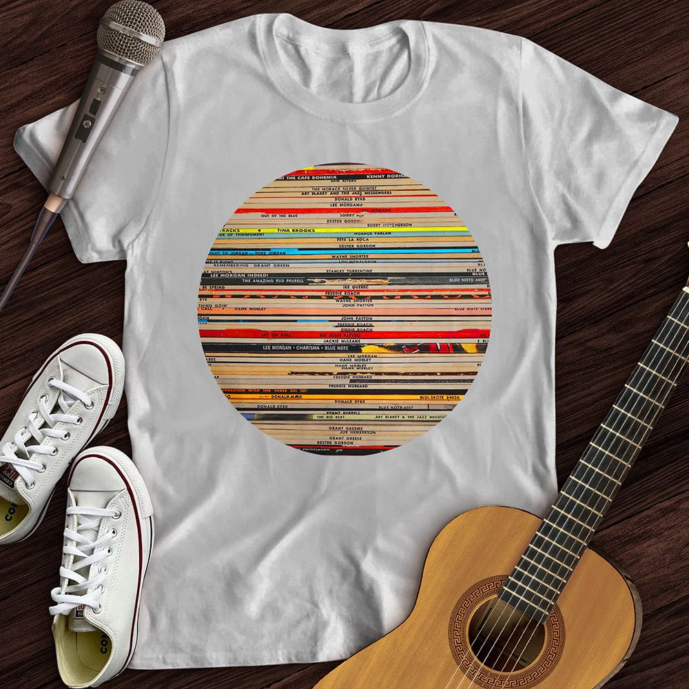 Printify T-Shirt S / White Vintage Records T-Shirt