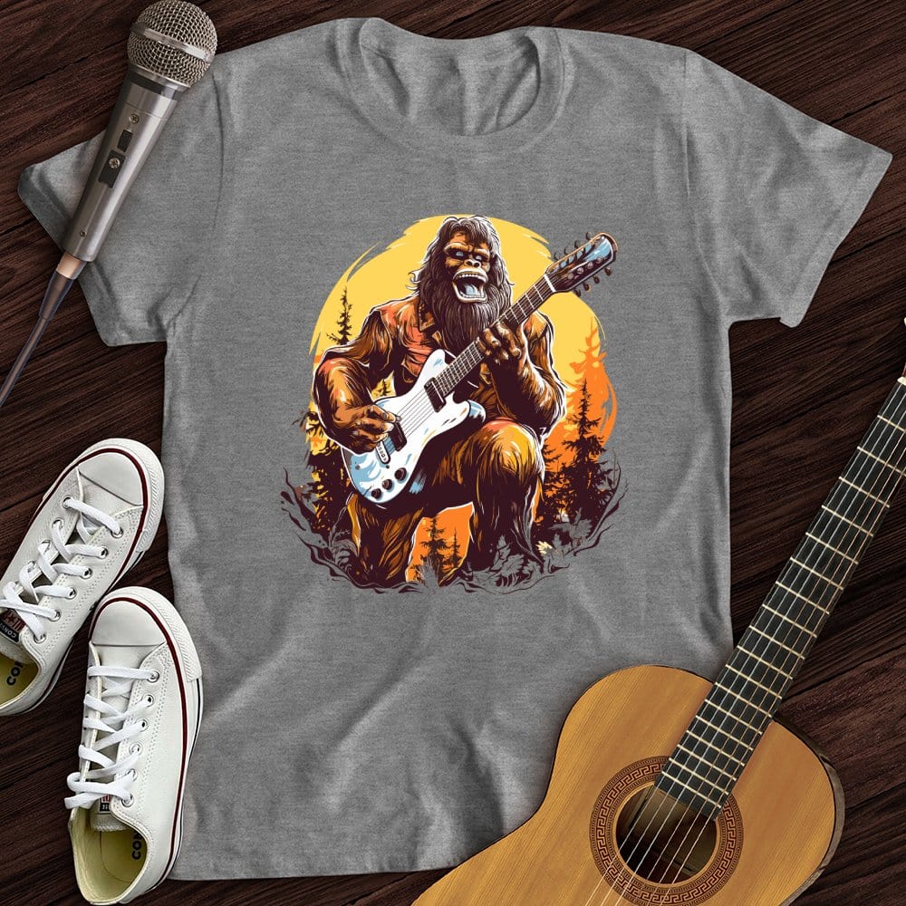 Printify T-Shirt Sport Grey / S Bigfoot Shredding T-Shirt