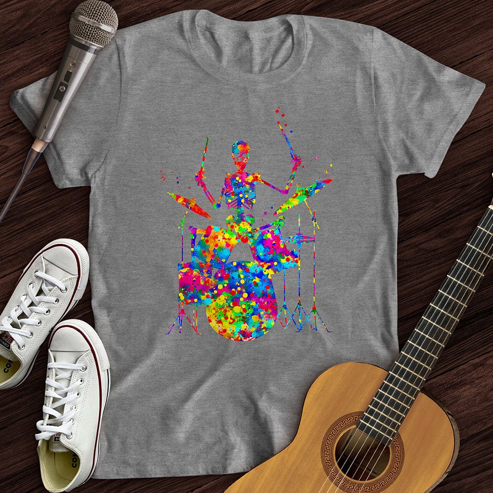Printify T-Shirt Sport Grey / S Colorful Souls Drummer T-Shirt