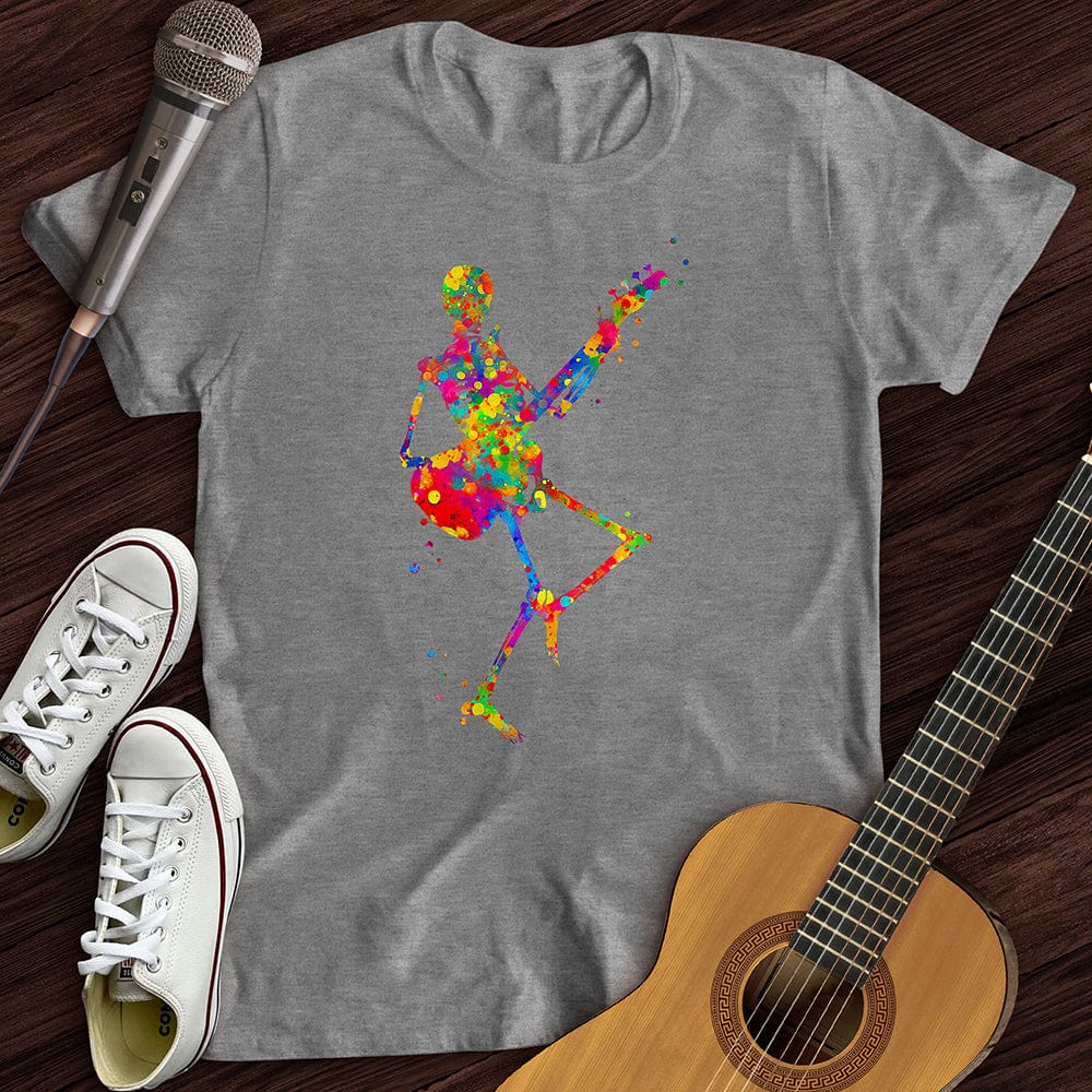 Printify T-Shirt Sport Grey / S Colorful Souls Guitar T-Shirt