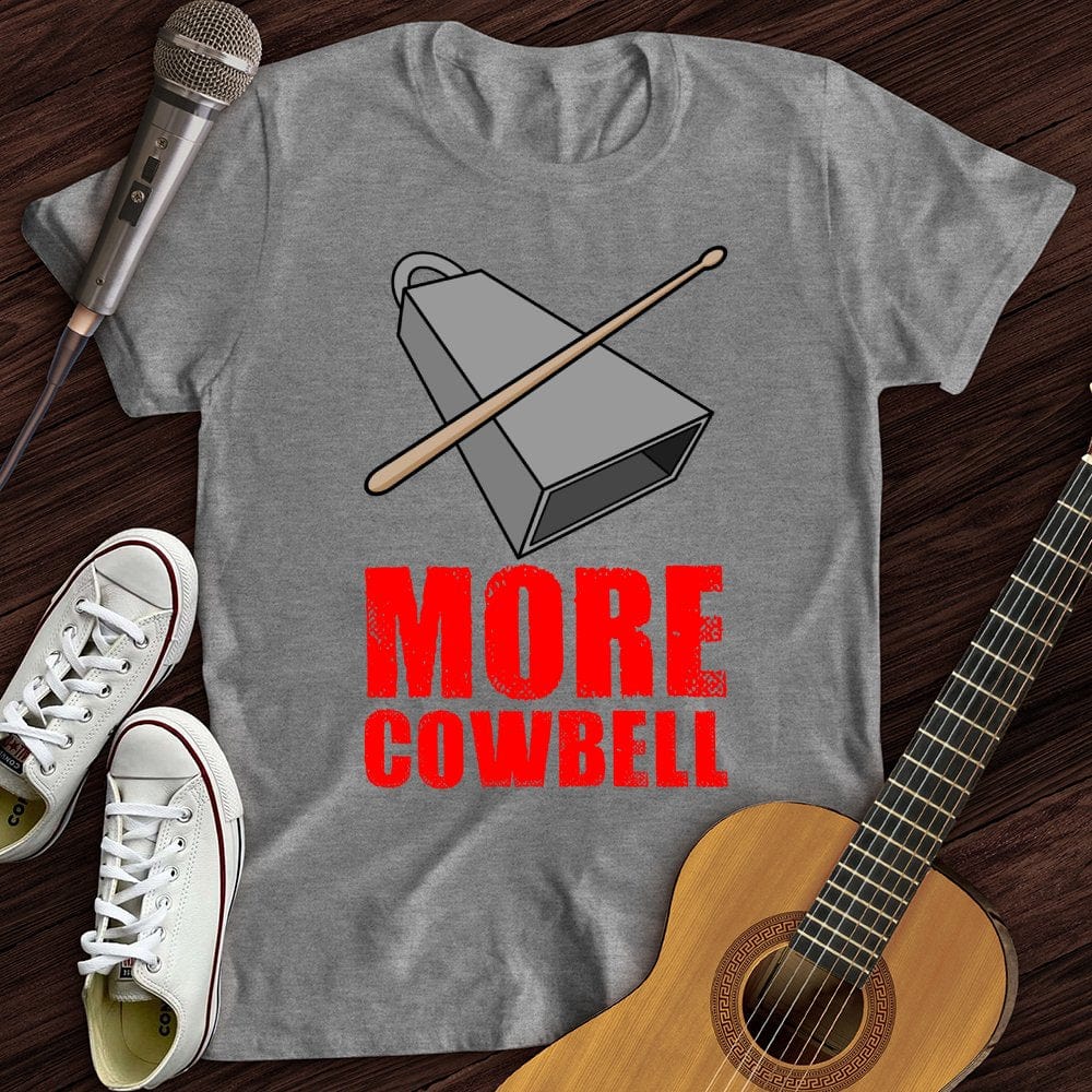 Printify T-Shirt Sport Grey / S Cowbell T-Shirt