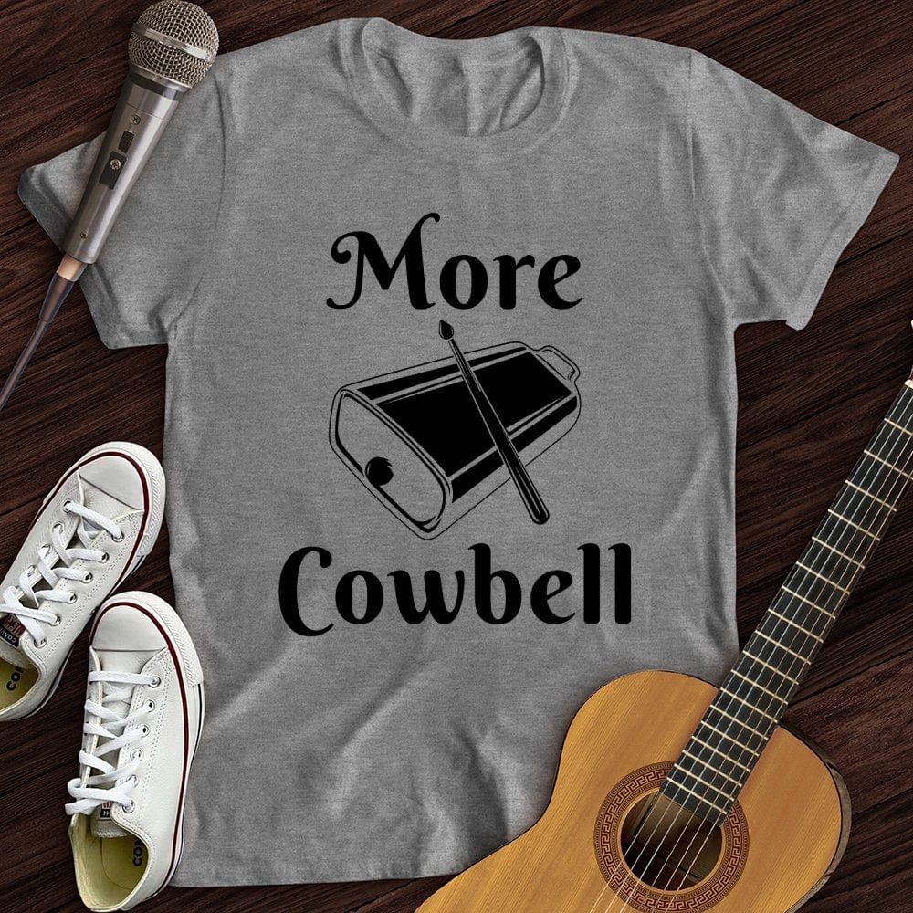 Printify T-Shirt Sport Grey / S Cowbell T-Shirt